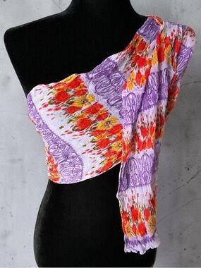 💖 Honey Floral Rayon Scarf 💖